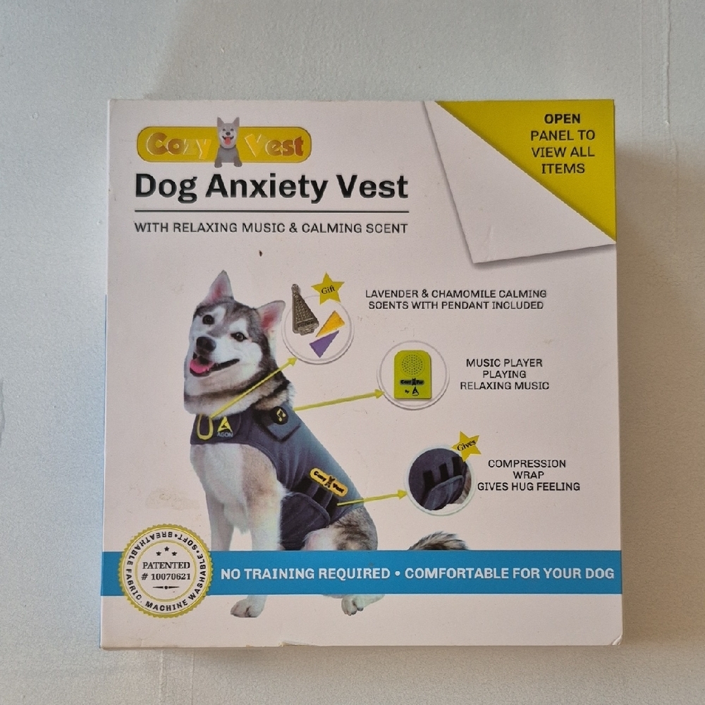 CO Gray Dog Comfort Vest Clothing & Accessories